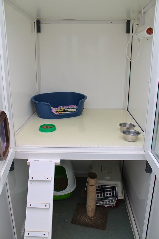 Cattery peterborough chalet1